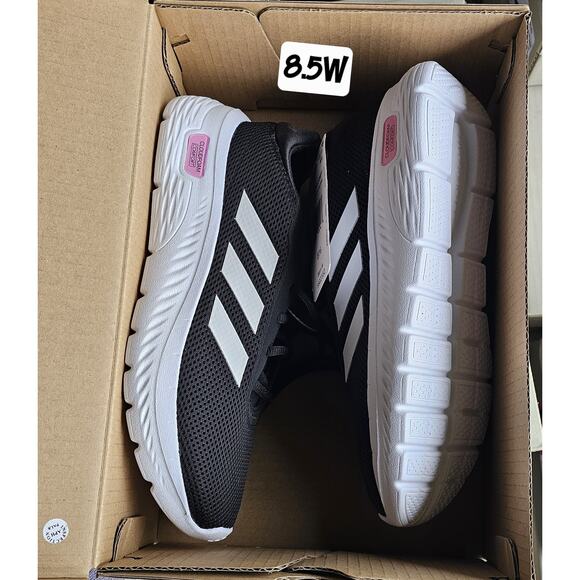 Adidas Cloudfoam Comfy Trainers Women's 8.5 - Picture 3 of 3